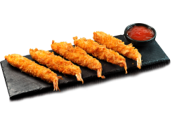 H18. Tempura crevettes (5 pièces)