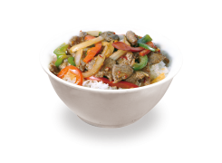 PC10. Boeuf piquante thai sur riz nature