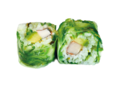 WR3. Wakaméroll avocat surimi(8pcs)