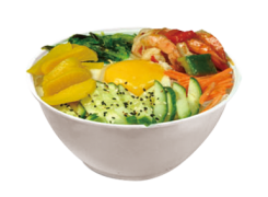 BAP3. Bibimbap Crevettes